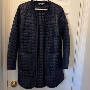 Athleta Navy Quilted Women's Jacket